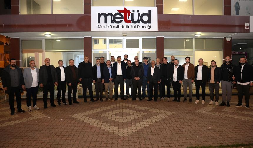 Başkan Yıldız, tekstil sektörünün temsilcileriyle iftarda bir araya geldi