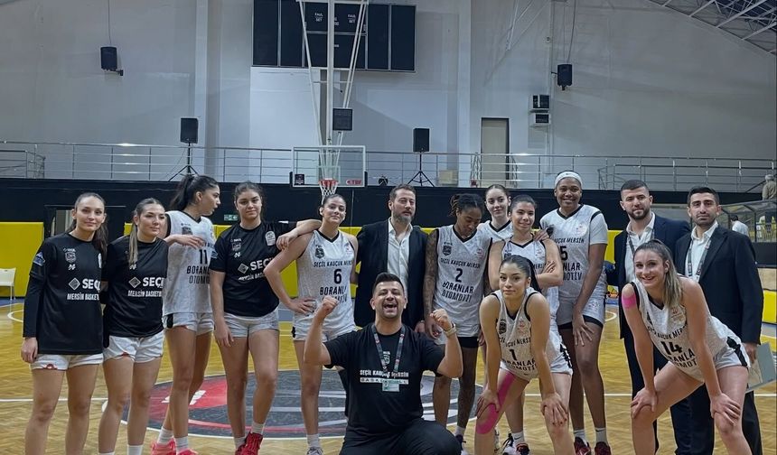 Mersin Basketball, play-off’lara bir adım daha yaklaştı