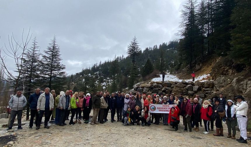Akdeniz Doğa Gezginleri’nden Aslanköy’de Kışa Veda Etkinliği