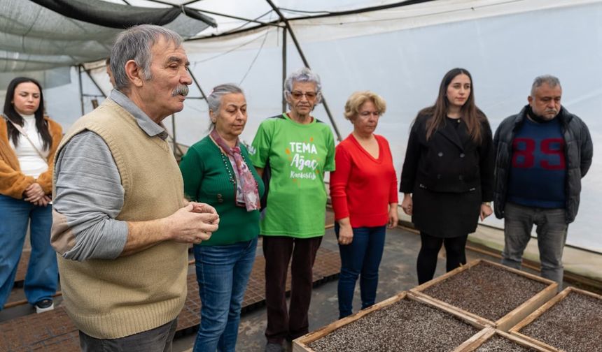10 bin bitki fidesi, Ekolojik Tarım Havzası’nda toprakla buluştu