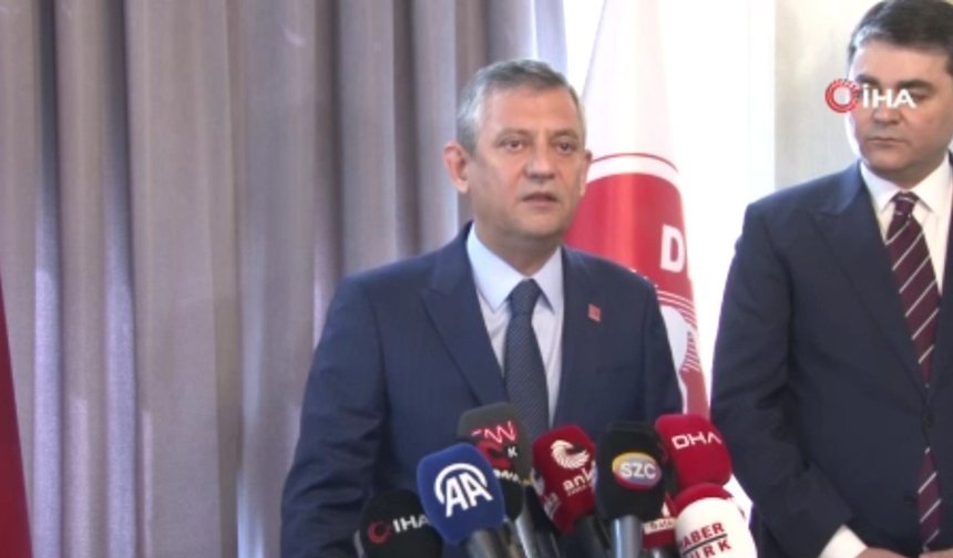 CHP Genel Başkanı Özel: '2 yıl önce yüzde 65'ini kazandığımız bu coğrafyanın seçimlerinin yenilenmesine varız'