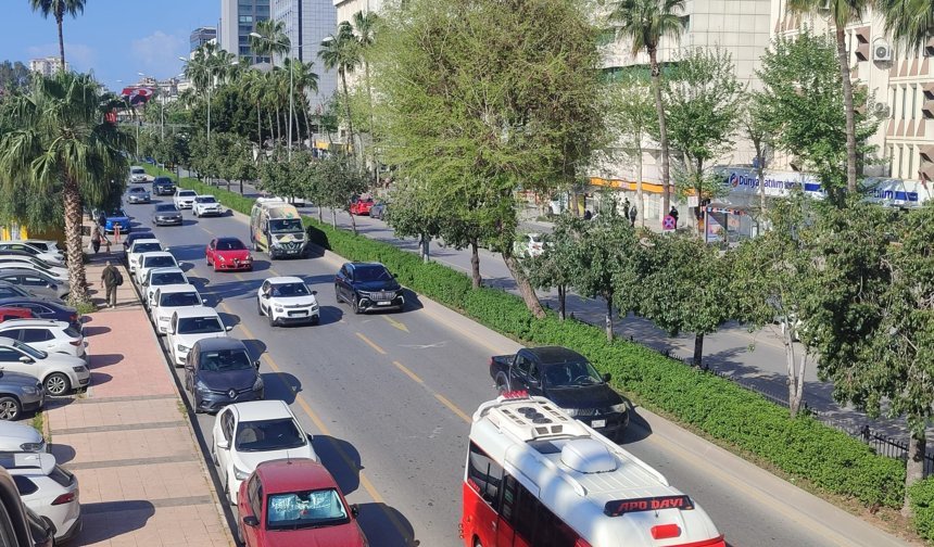 Mersin’de 21 Nisan Salı günü trafiğin durumu