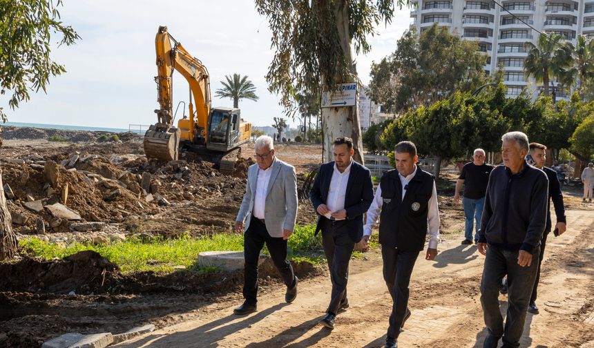 Tece sahilinde yeni yaşam alanı