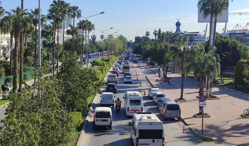 Mersin’de 9 Nisan Perşembe günü trafiğin durumu