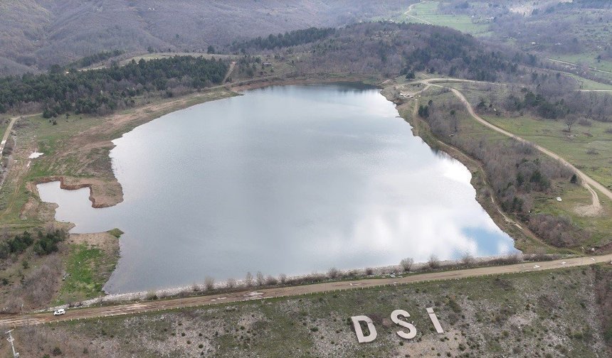 Selöz Göleti havadan görüntülendi