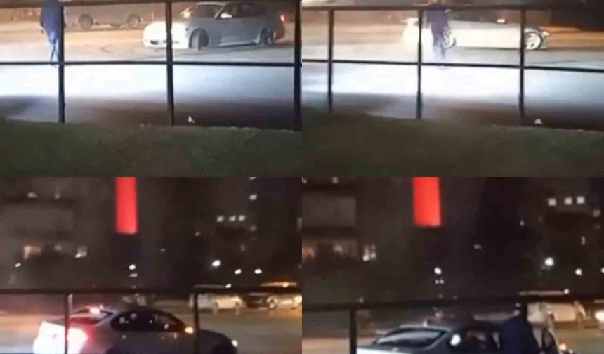 Trafikte drift atan sürücü gözaltına alındı