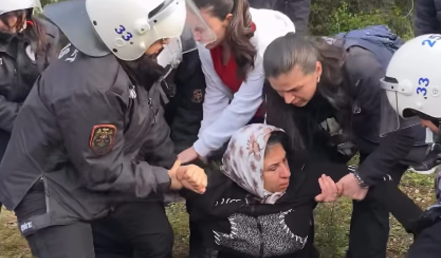 Anayurt Mahallesi sakinleri narenciye ve zeytin ağaçları için nöbet tutuyor