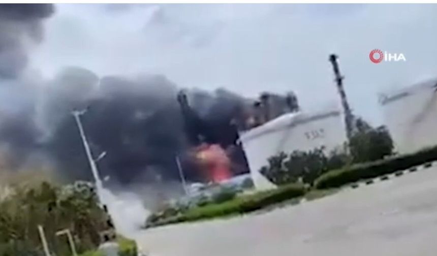 İran: 'Lavan petrol rafinerisi düşmanlar tarafından hedef alındı'