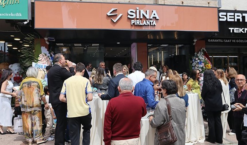 Türkiye’nin pırlantası Sina Pırlanta, Mersin’de