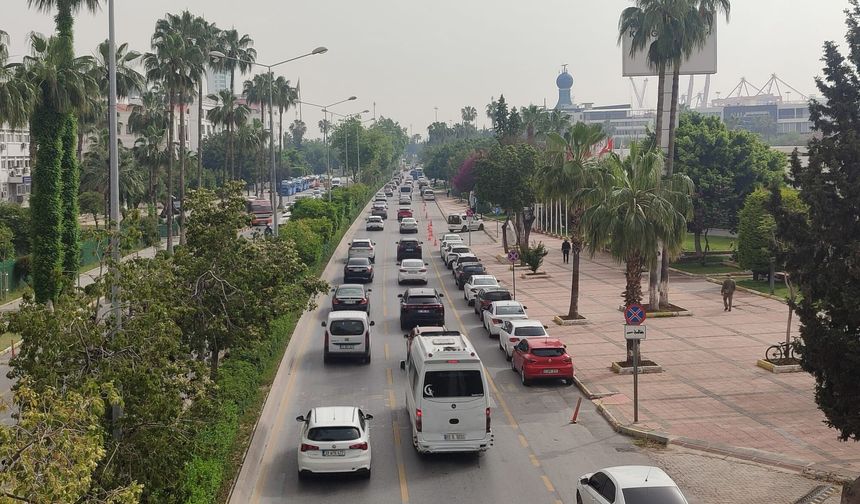 Mersin’de 12 Mayıs Salı günü trafiğin durumu