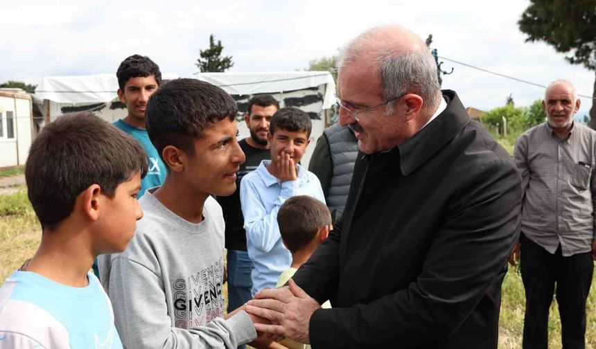 Çiftçiler Gününde mevsimlik tarım işçileri unutulmadı