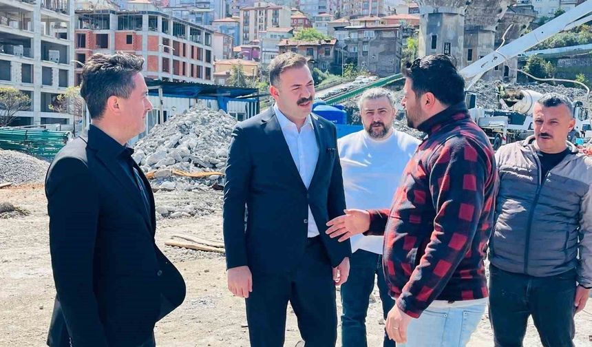 Lavuar Alanında çalışmalar başladı