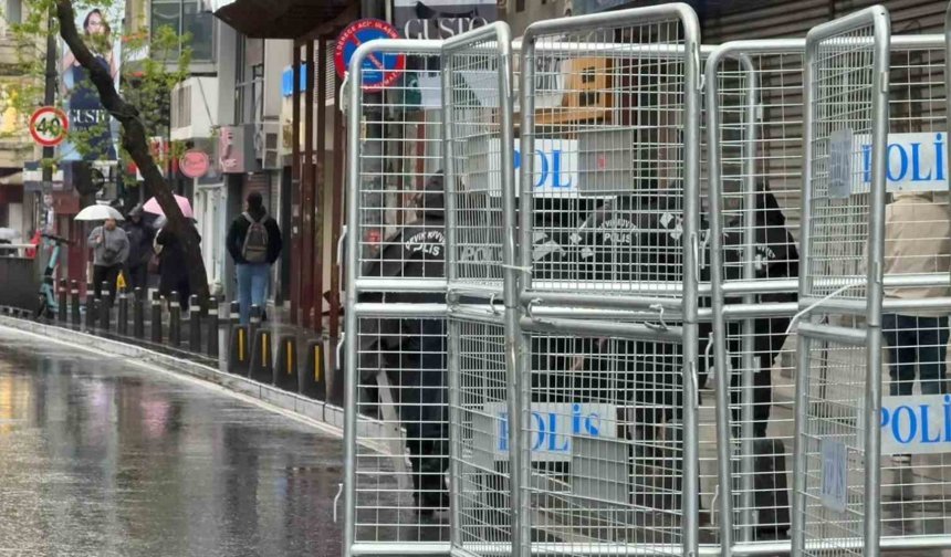 Şişli'de 1 Mayıs nedeniyle güvenlik önlemleri alındı