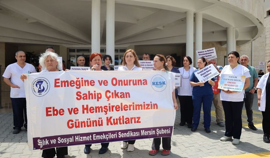 SES Mersin Şube Eş Başkanı Başkavak: “Sağlıkta şiddete karşı politikalar uygulanmalı”
