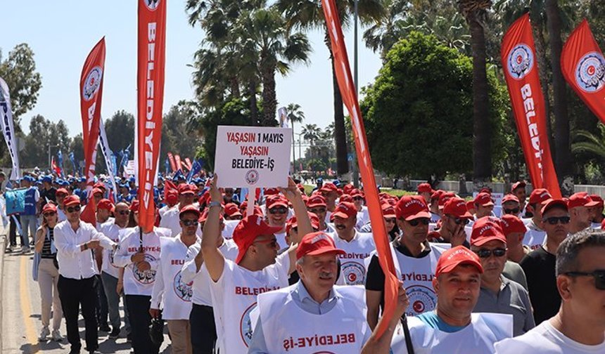 İşçi ve Emekçinin Bayramı 1 Mayıs, Mersin’de Coşkuyla Kutlandı