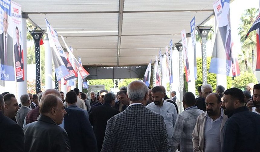 Mersin’in esnafları yeni başkanını seçmek için sandık başında