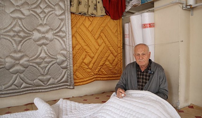 Bir meslek daha yok oluyor: Yorgancılığı çocuklarına bile öğretmedi