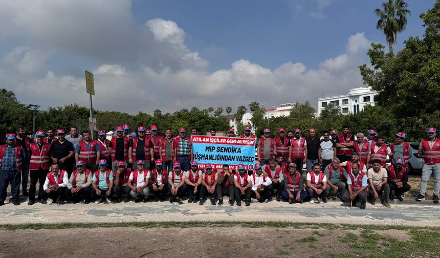 Mersin Limanı işçilerinin direnişi 140’ıncı gününde: İşçiler bayrama mutlu girmek istiyor