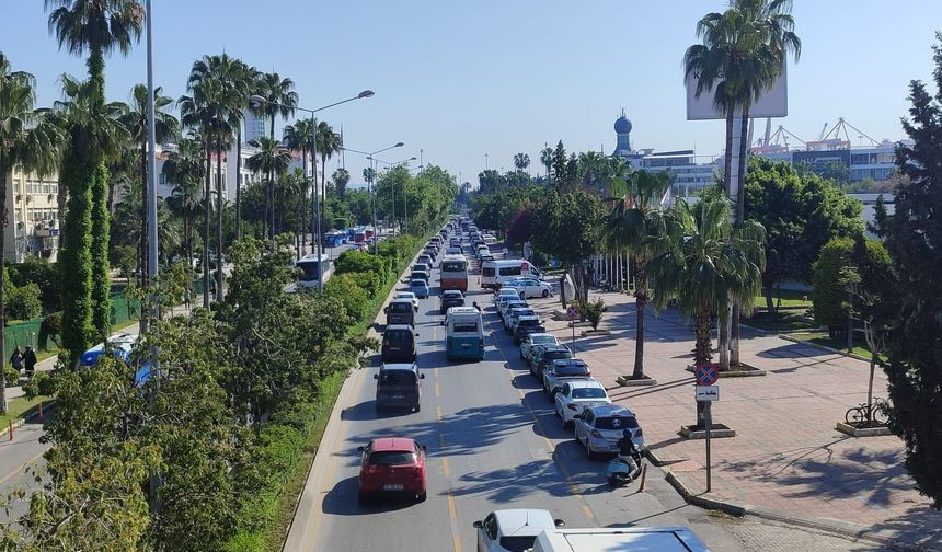Mersin’de 1 Haziran Pazartesi günü trafiğin durumu