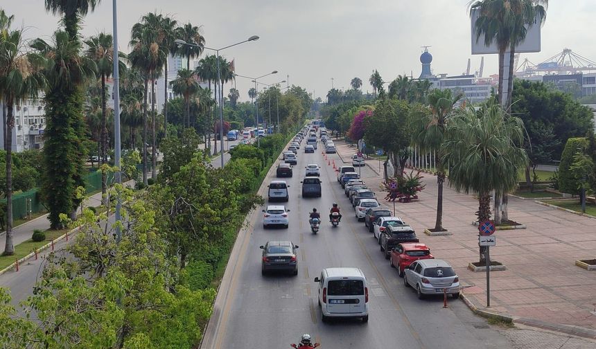 Mersin’de 23 Haziran Salı günü trafiğin durumu