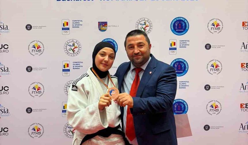 Bilecikli milli judocudan Balkan Şampiyonası'nda bronz madalya