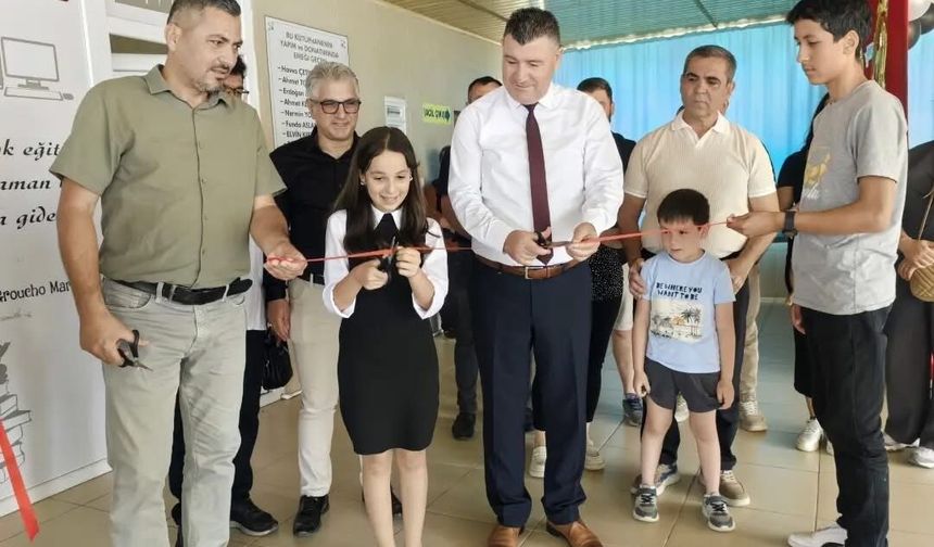 Bozyazı'da genç yetenek eserlerini sanatseverlerle buluşturdu