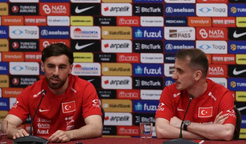 Kerem Aktürkoğlu: 'Buraya sadece katılmak için gelmedik, başarılı olmak istiyoruz'