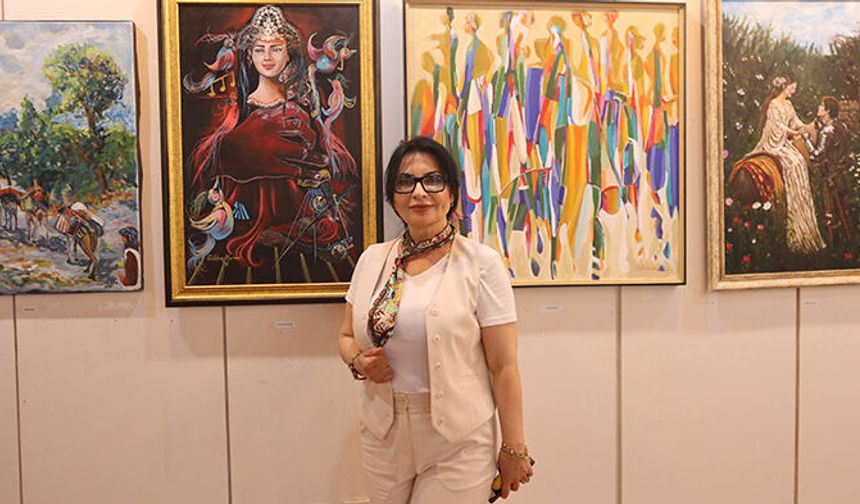 İçel Sanat Kulübü’nün “Yan Yana” sergisi yoğun ilgi görüyor