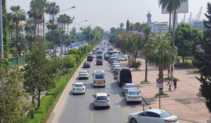 Mersin’de 4 Haziran Perşembe günü trafiğin durumu