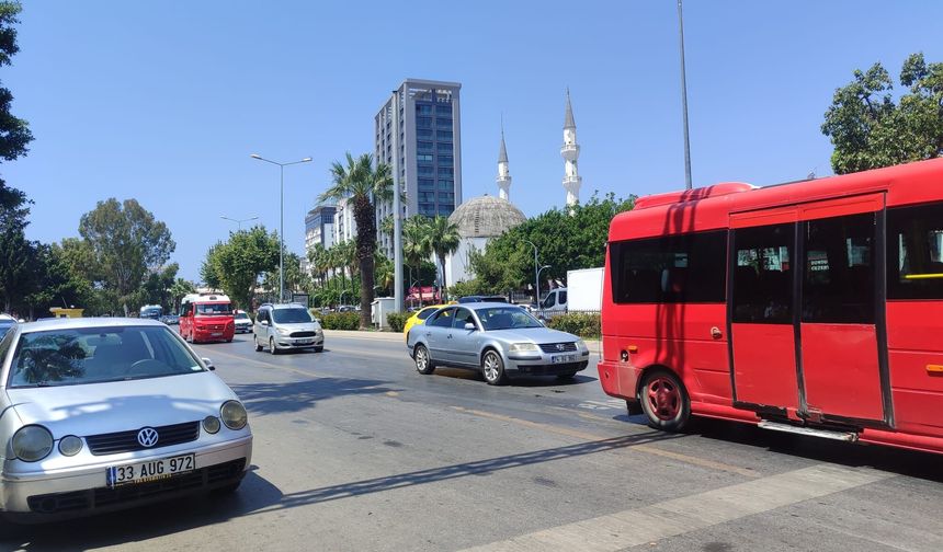 Mersin’de 16 Haziran Salı günü trafiğin durumu