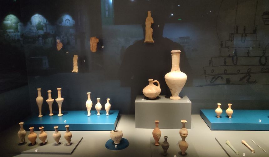 Mersin Konuş’ta çıkartılan buluntular ziyaretçilerini bekliyor