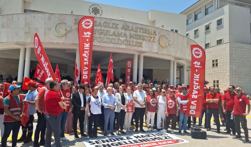 Başkan Kemal Göksoy: “Mersin Üniversitesi işçilerine gözdağı veriliyor”