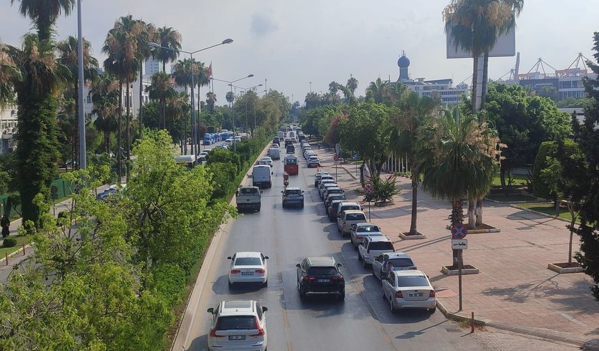 Mersin’de 10 Temmuz Cuma günü trafiğin durumu