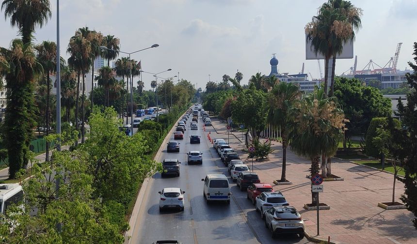 Mersin’de 14 Temmuz Salı günü trafiğin durumu