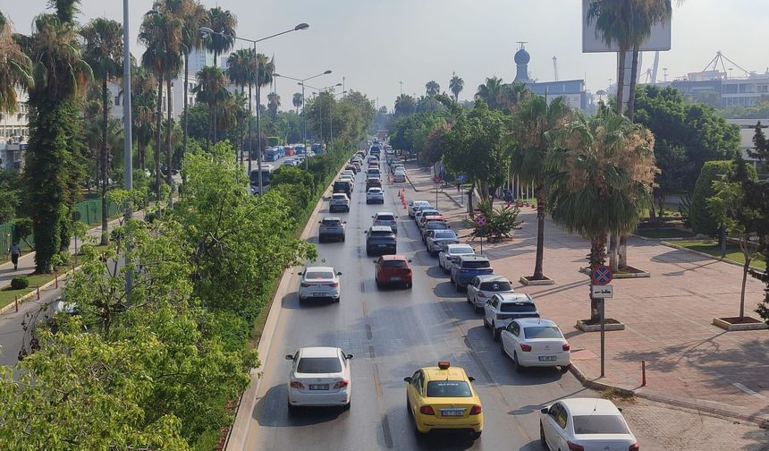 Mersin’de 23 Temmuz Perşembe günü trafiğin durumu