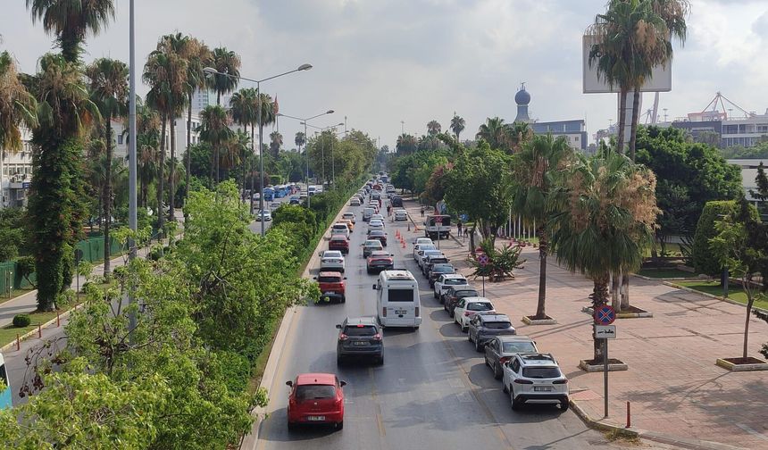 Mersin’de 24 Temmuz Cuma günü trafiğin durumu