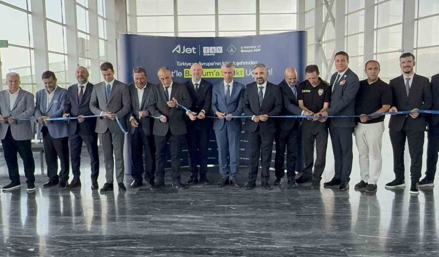 Ajet, Milas-Bodrum Havalimanı'ndan Avrupa'ya direkt seferlere başladı