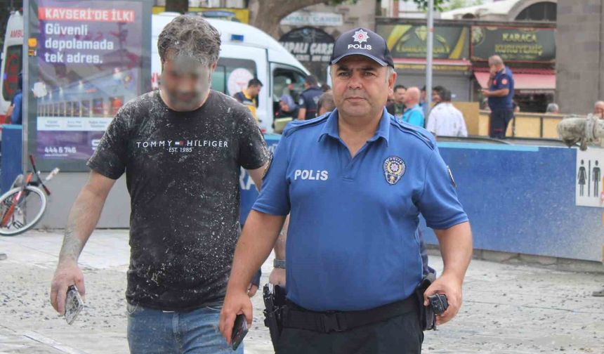 Beton mikserinin pompası patladı: 5 kişi hastaneye kaldırıldı