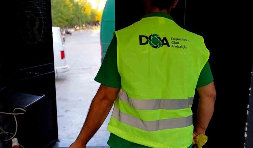 DOA ile 17 günde 33 milyon ambalaj geri dönüşüme kazandırıldı