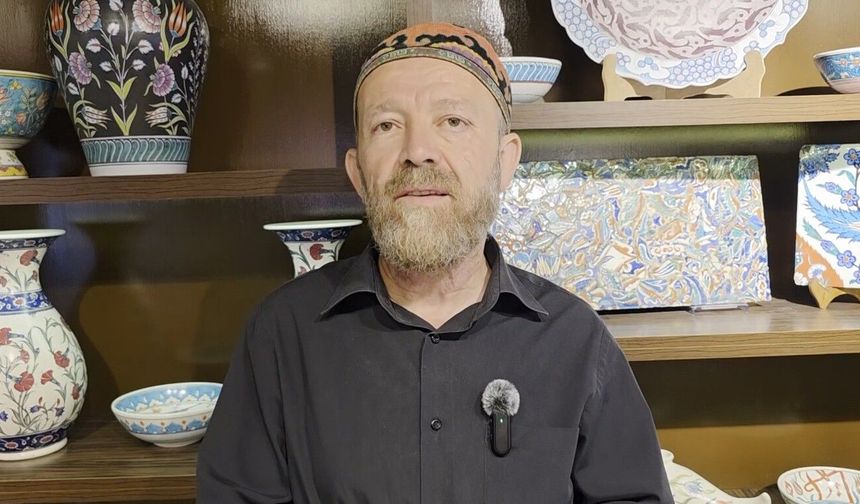 Duayen çini ustası İsmail Yiğit: 'Çini, Türk-İslam sanatlarının zirvesine çıkacaktır'