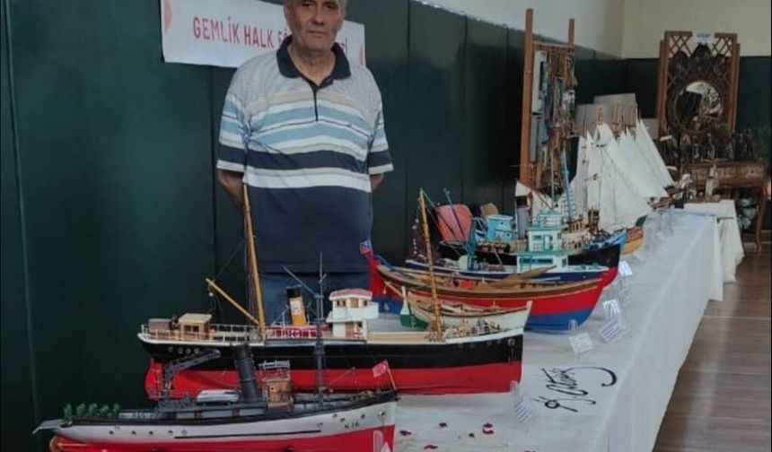 El emeğiyle tarihe yolculuk; Savaş gemilerini birebir ölçekle üretiyor