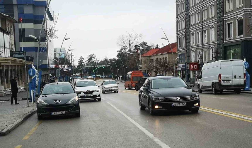Erzurum'da Haziran ayında 4 bin 539 motorlu kara taşıtı devri yapıldı