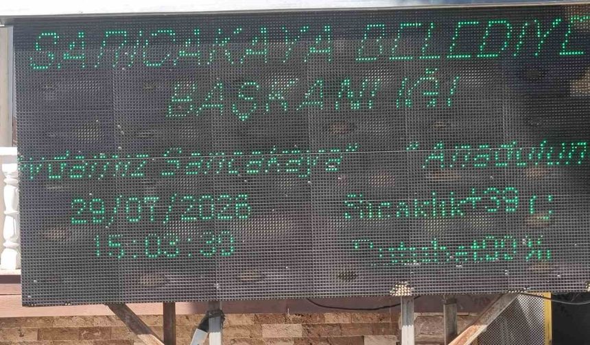 Eskişehir'in hava sıcaklığı Adana ile yarışıyor
