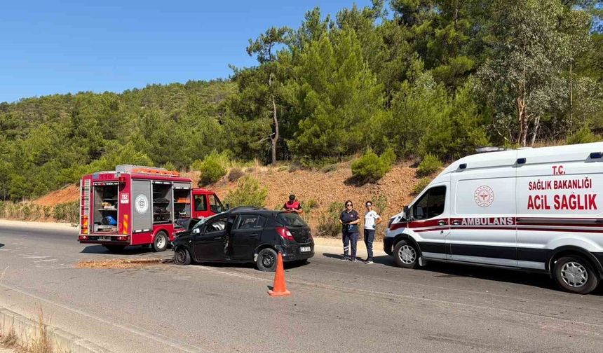 Fethiye'deki kazada bir kişi hayatını kaybetti