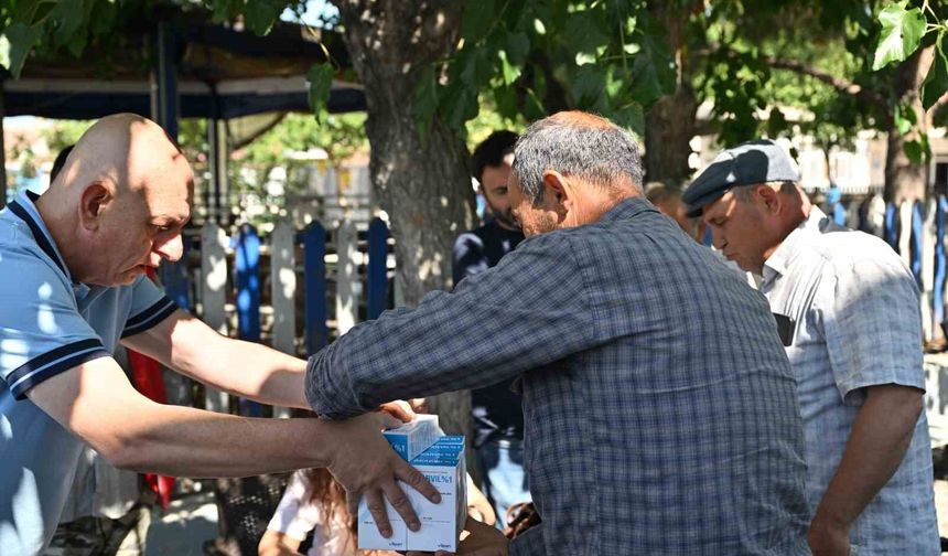 Kene tehdidine karşı kırsalda ilaç desteği
