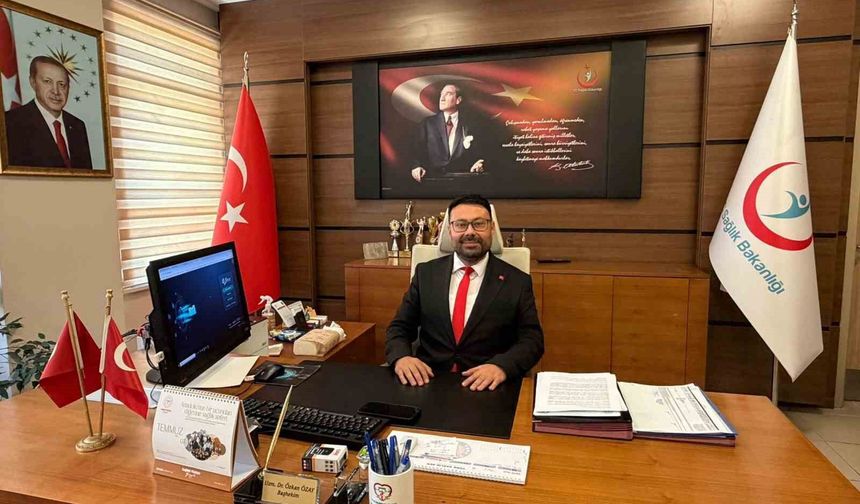 Mut Devlet Hastanesine yeni başhekim atandı