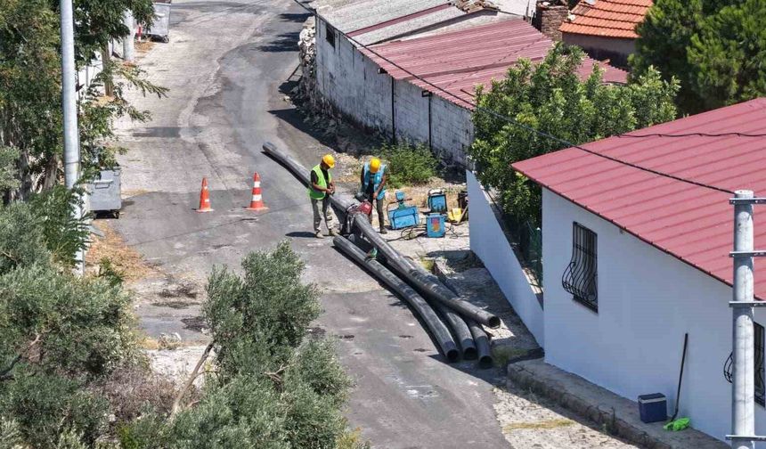 Söke Atburgazı'nda 4,6 milyon liralık içme suyu yatırımı başladı