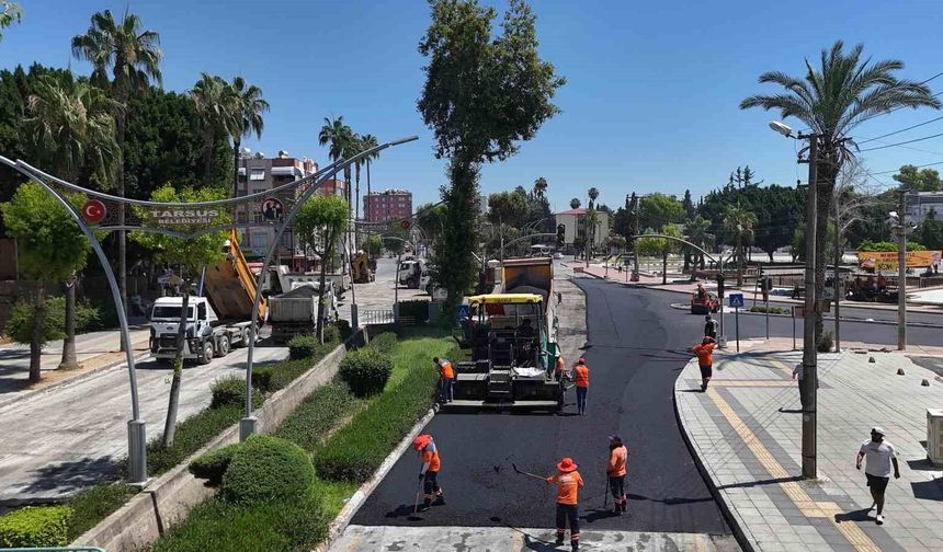 Tarsus'ta kavşak düzenleme çalışması tamamlandı