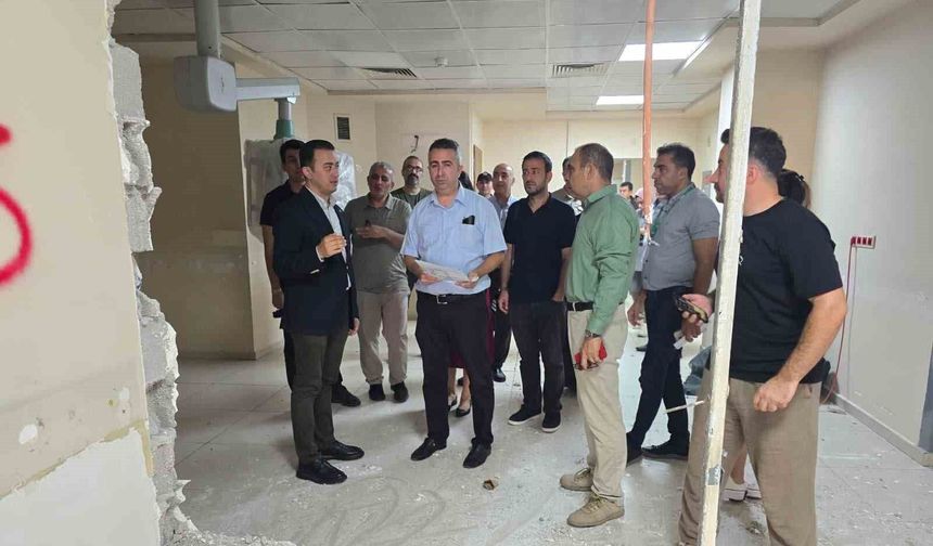 Toros Devlet Hastanesi Acil Servisi yenileniyor