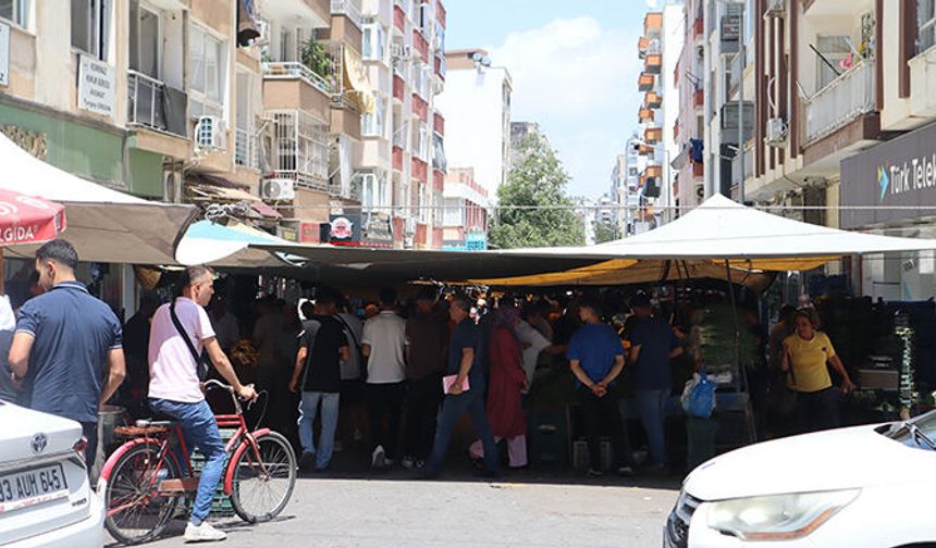Mersin'de kapalı pazar yeri tablosu: En büyük açık Akdeniz'de